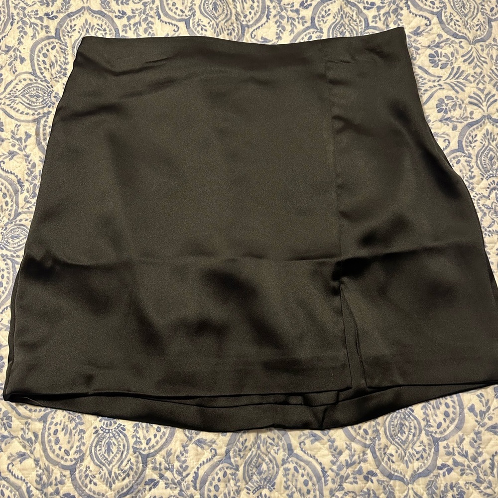 Wild Fable Black Mini Pencil Skirt